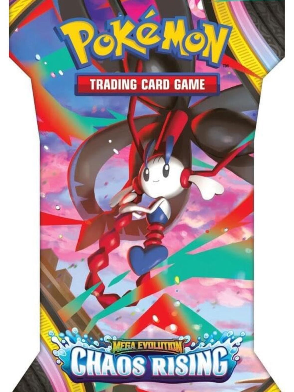Single pack‎ of  Chaos Rising Pokémon mega evolution packs